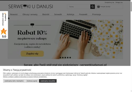 Serwetki u Danusi Adrianna Andrzejewska