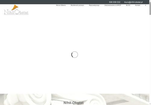 NIHIL OBSTAT Sp. z o.o.